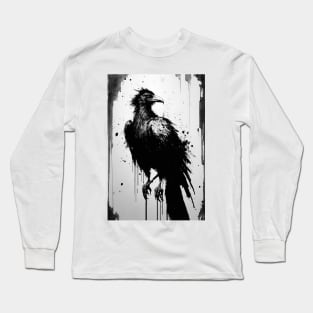 Inky Vulture Long Sleeve T-Shirt